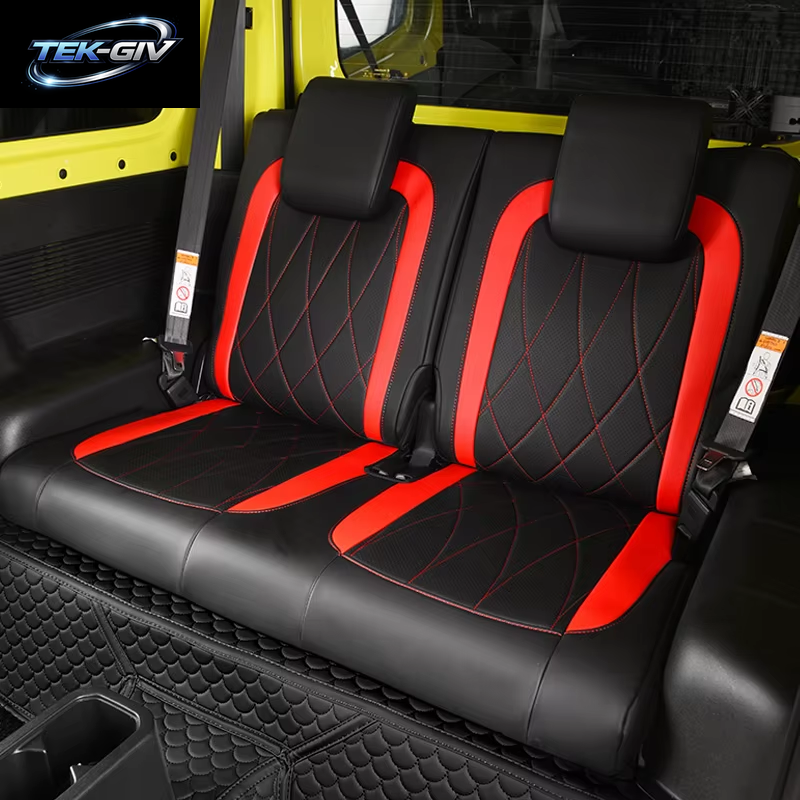 Auto Sitz Cove Für Suzuki JIMNY Jb64 Jb74 Luxus Voll Surround Pad PU Leder Kissen Geändert Wasser Beweis Innen Zubehör