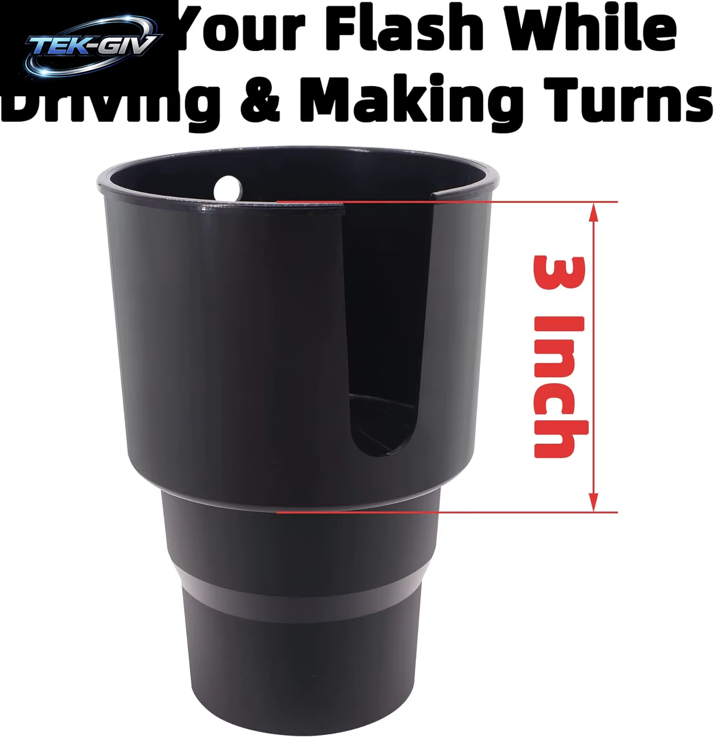 Adapter Für Große Auto Tassen Halter, Kompatibel Mit Hydro-Kolben 32Oz 40Oz Yeti 24/30/36Oz Nalgene 32Oz Kaffeetassen Große Flaschen