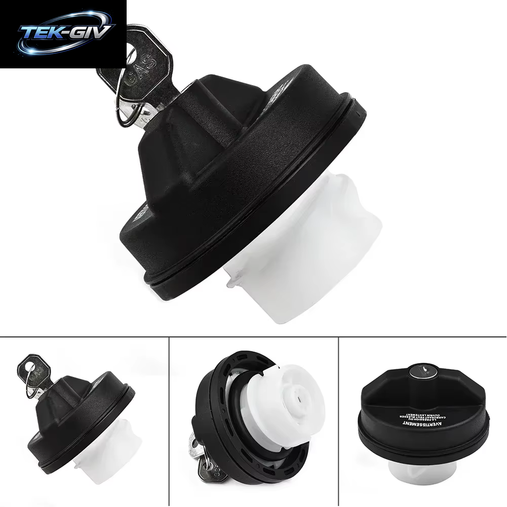 Abschließbare Gas-Tankabdeckung Für Jeep Für Dodge RAM 1500 2002–2013, Abschließbarer Gas-Tankdeckel Mit 2 SCHLÜSSEL 5278655 AB 2001-16