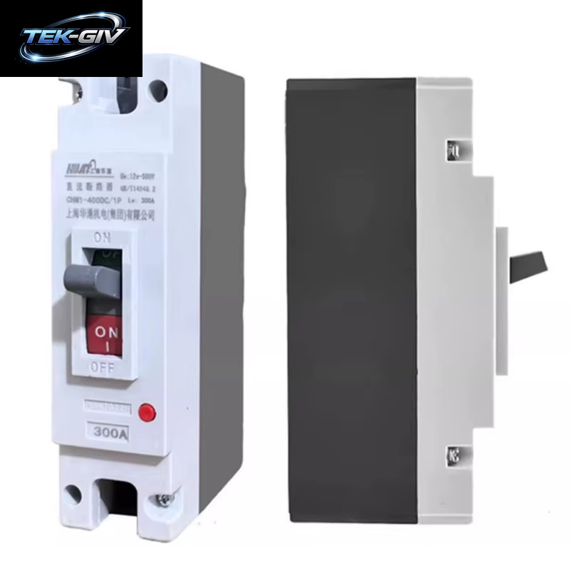 12V 24V 48V 110V-500V DC Leistungsschalter 1P/2P Hochleistungs-Leistungsschalter Mit Geformtem Gehäuse 32A-600A Solarbatterie RV Wechselrichter