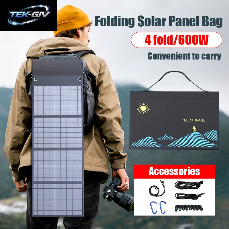 1000 W Solarpanel Tragbare Falttasche USB + DC Ausgang Solar Ladegerät Outdoor Netzteil Für Home Handy Stromgenerator