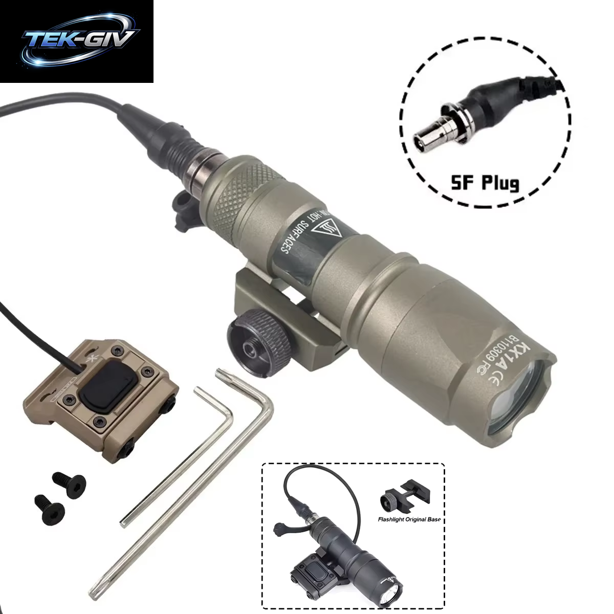 Surefire M300 M600 Taschenlampe Fit 20Mm Schiene Gewehr Airsoft Mit EINHEIT Modbutton Lite Druck Schalter M600B M600C LED Scout Licht