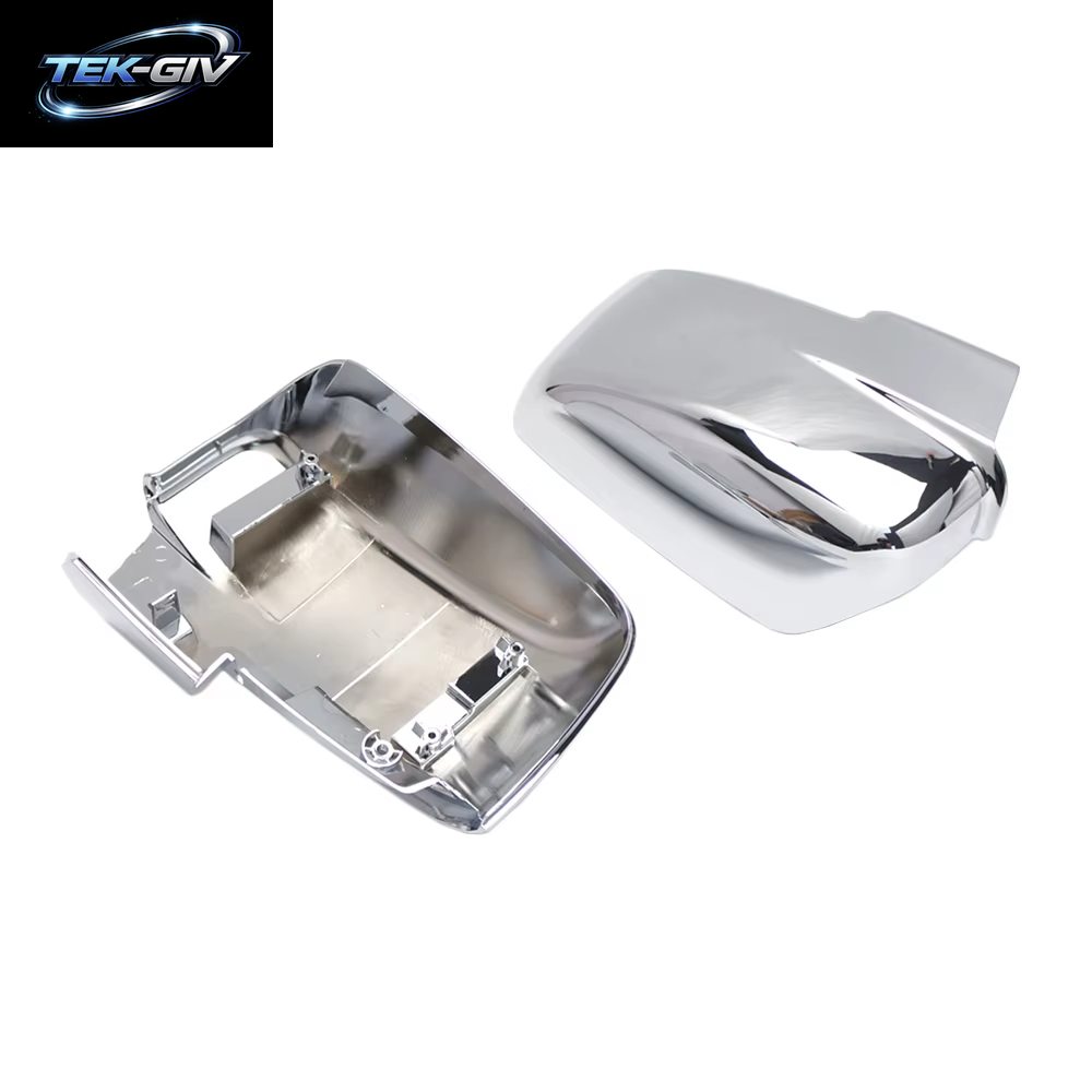 Auto-Rückspiegel-Abdeckkappen, Chrom, Für Dodge Ram 1500, 2013, 2014, 2015, 2016, 2017, 2018 68231243 AA 68231242 BIN