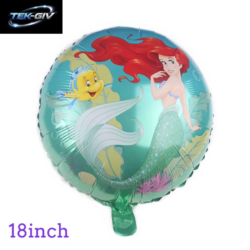 Die Kleine Meerjungfrau Geburtstag Party Dekoration Prinzessin Ariel Papier Serviette Teller Tasse Tischdecke Luftballons Kinder Baby Shower Supplies