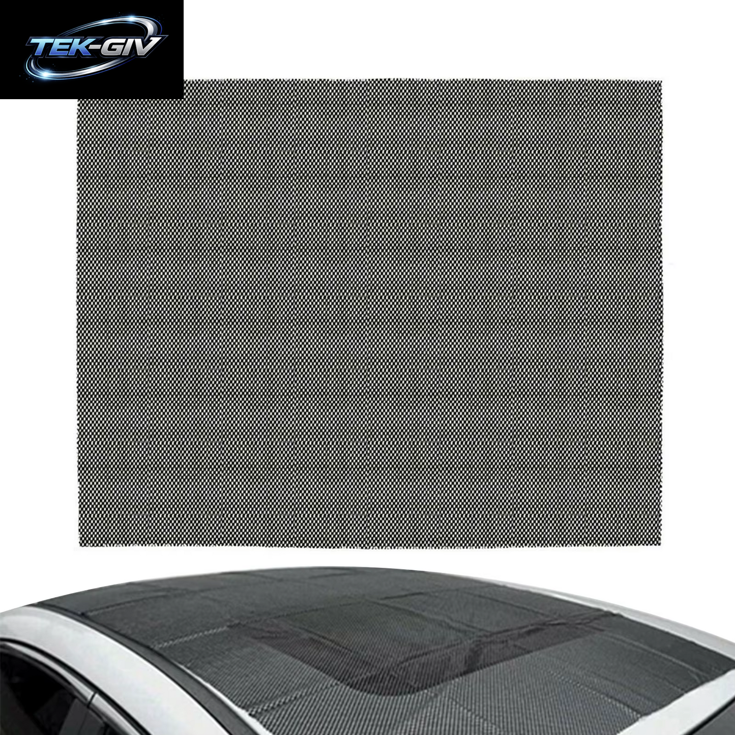 Autodach Matte Anti-Rutsch-Pvc Auto Fracht Gepäck Matte 120X100Cm Auto Koffer Dachsack Schutzhülle Für Geländewagen Zubehör