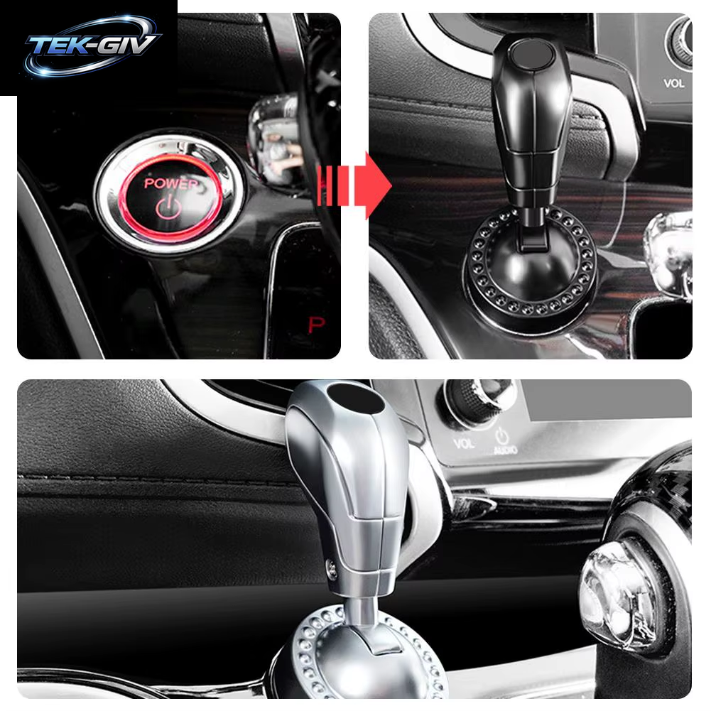 Auto Push Start Taste Start Taste Motor Start Taste Joystick Dekorative Aufkleber Innen Zubehör Zündschloss Taste