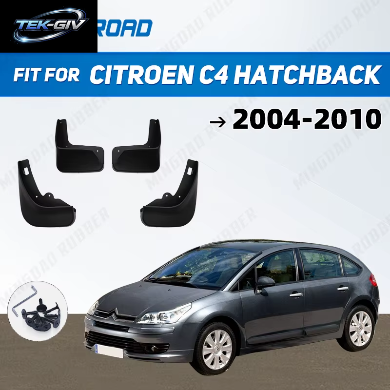 Für Citroen C4 Fließheck Kotflügel Schmutz Fänger Schutz Spritz Klappe Kotflügel Autozubehör2004 2005 2006 2007 2008 2009 2010