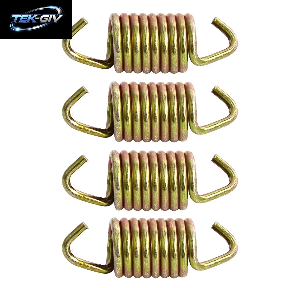 4 Stück ATV Für Polaris Auspufffeder 7041804 Für Scrambler ATP Hawkeye Motorrad-Auspuffzubehör