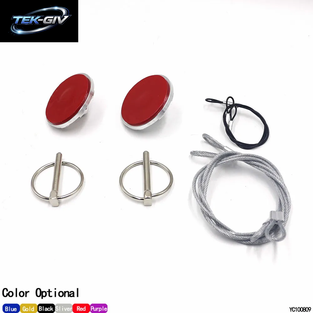 Racing Auto Motorhaube Aluminium Lock Latch Kit Universal Motorhaube Pin Set Automotive Zubehör