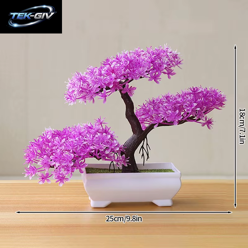 Künstliche Topfblumen, Pflanzen, Bonsai, Gefälschte Pflanze, Blumentopfornamente Für Den Garten, Kleiner Künstlicher Baum, Heimdekorationszubehör