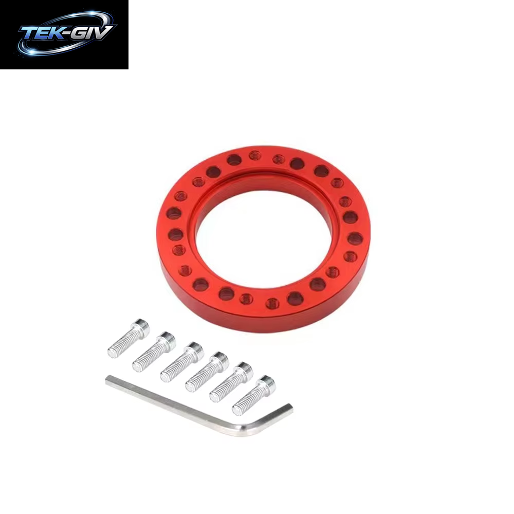 Neue Lenkrad HUB 1/2 ZOLL Spacer Lenkrad Nabe Boss Kit Adapter Spacer 13Mm 24 Loch Auto Lenkrad Adapter Platte