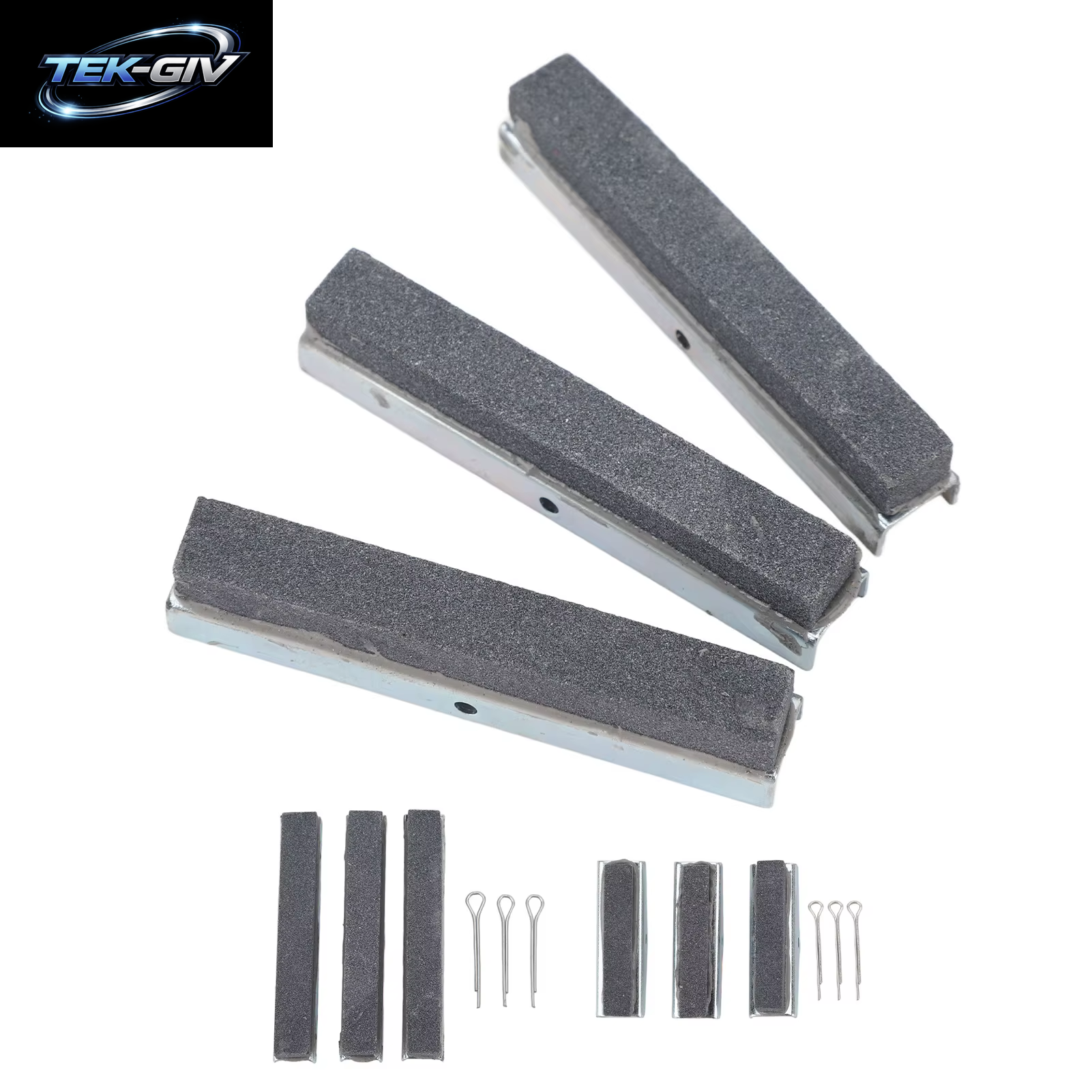 3PCS Motor Zylinder Hone Stein Heavy Duty Robuste Konstruktion 3 Backen Zylinder Honen Steine Werkzeug Automotive Zylinder Hone Stein