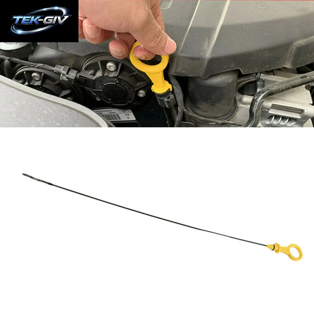 Auto Motor Ölmessstab Auto Motor Hilfs Für Audi A4 A5 Q3 Q5 VW 2,0 T B8 B9 2009-2017 06H 115611 E Austauschbares Autozubehör