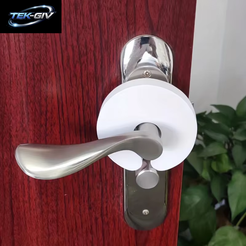 4 Teile/Satz Tür Stopper Türklinke Wand Schutz Kinder Tür Stopper Halter Stoßfest Tür Crash Pad Kinder Finger Schutz
