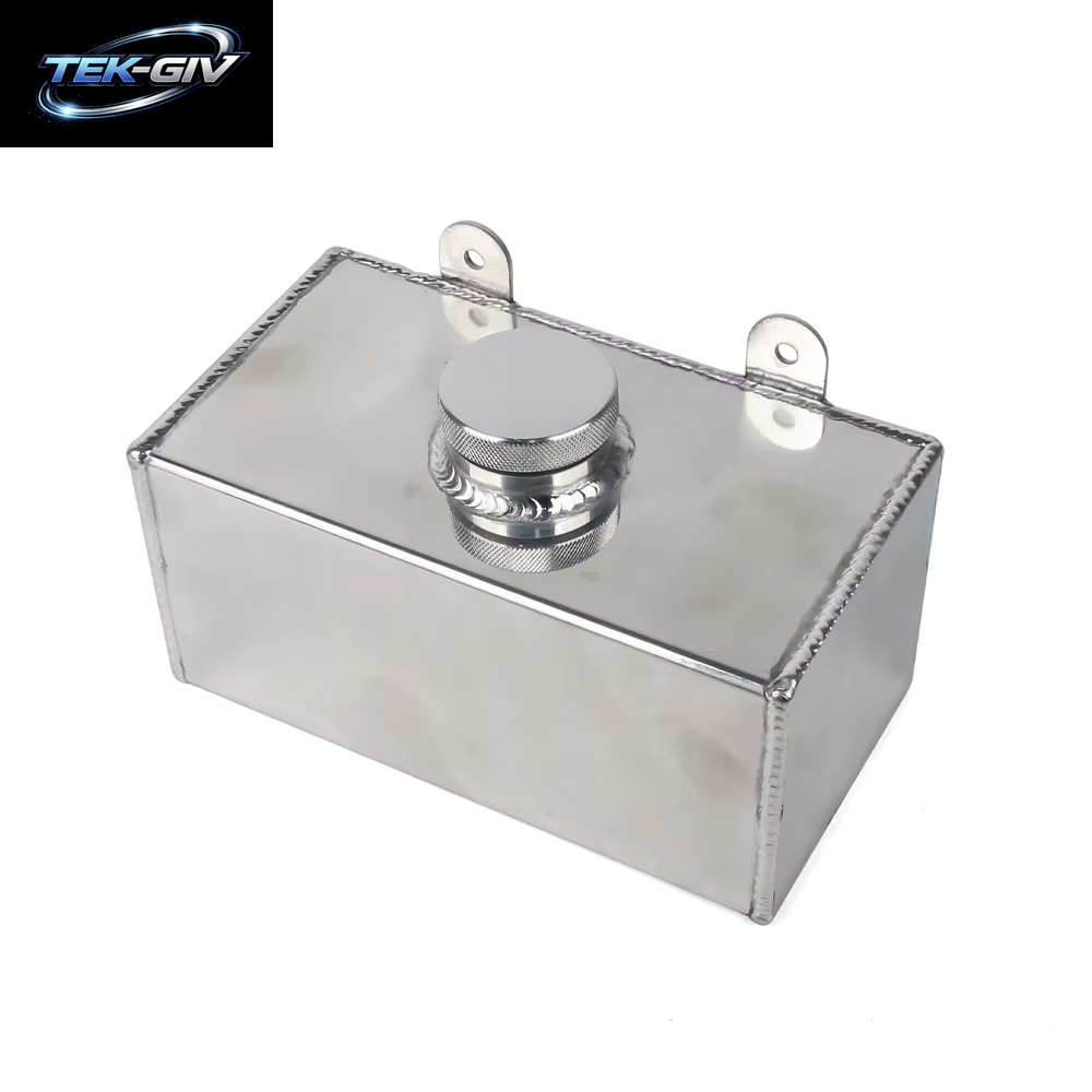 Aluminium Scheibenwaschflasche Ladeluftkühler Sprühtank Wasserbehälter NEW2L