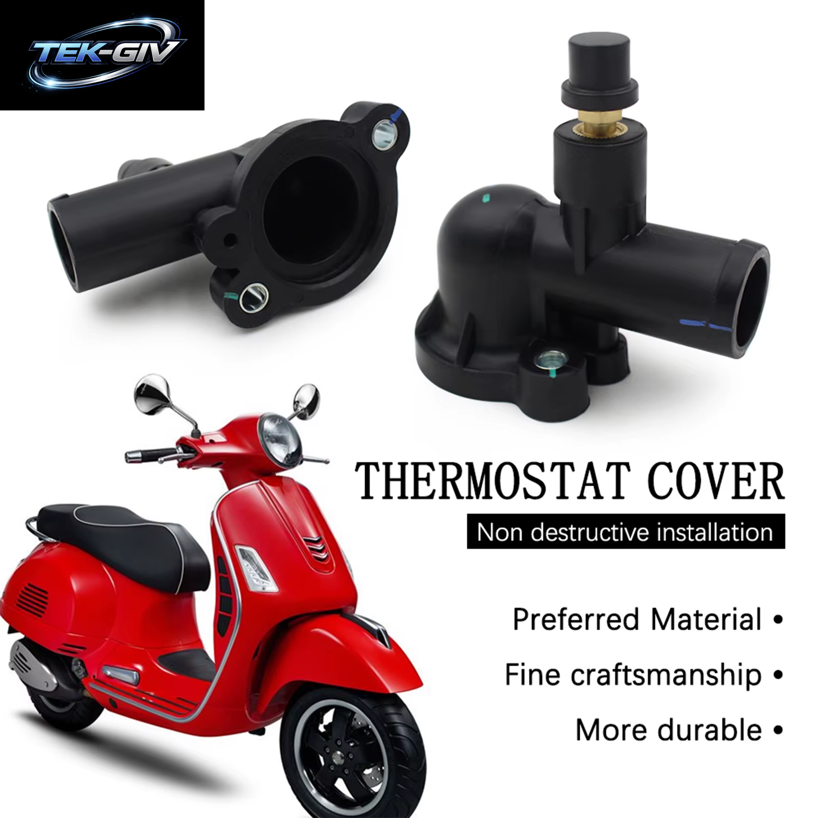 Thermostatabdeckung Für Vespa Modern GTS 300IE 2016 GTS 300 Touring 2015