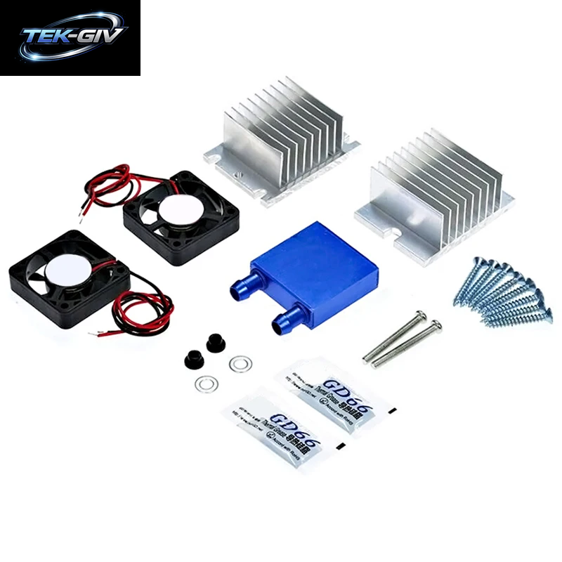 1 Satz Mini-Klimaanlage DIY Kit Thermo Elektrischen Peltier Kühler Kühl Kühlsystem Lüfter Für Heim Werkzeug