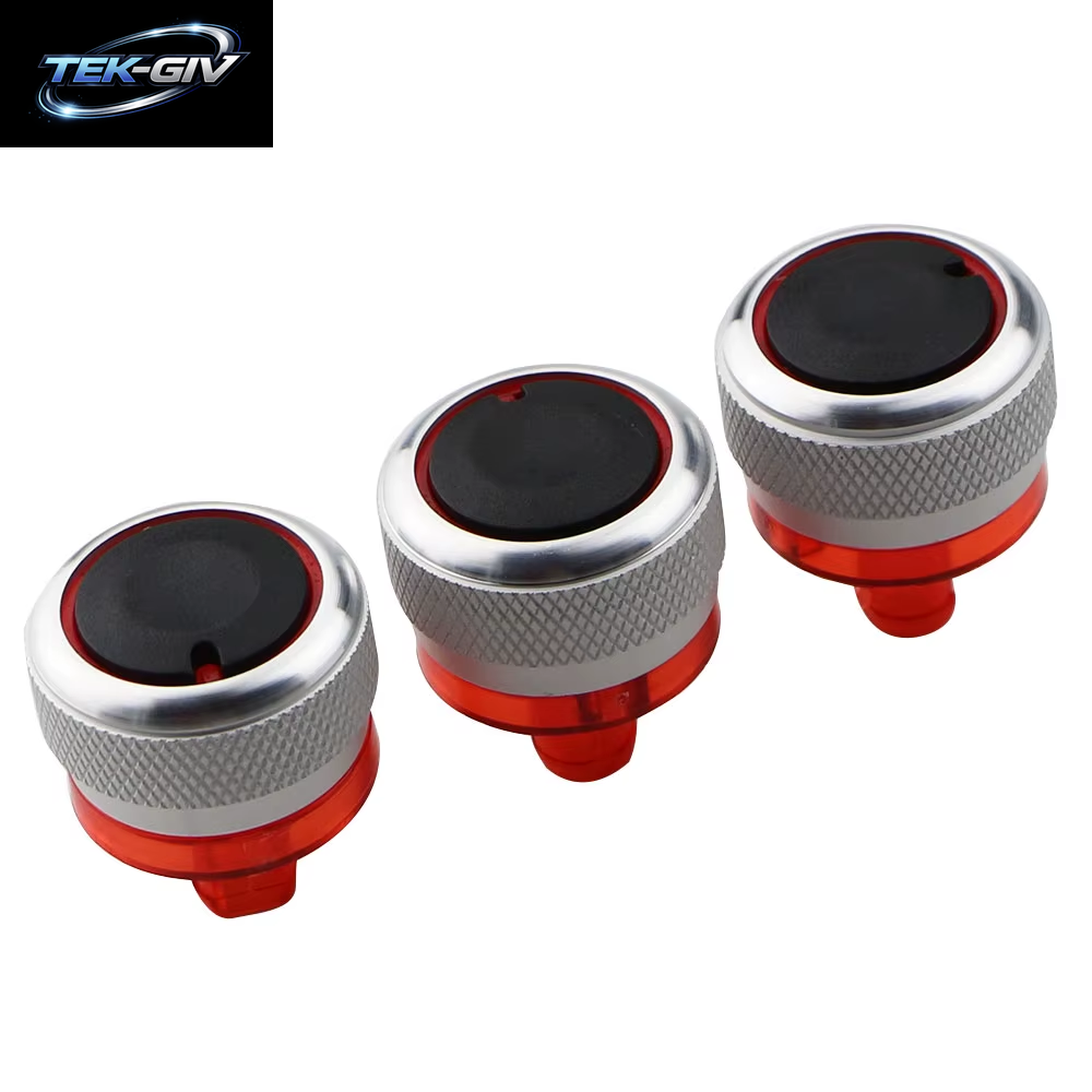 3 Teile/Satz Klimaanlage Knopf Für Peugeot 206 207 Citroen C2 AC Knopf Auto Heizung Zubehör Temperatur Controller Schalter
