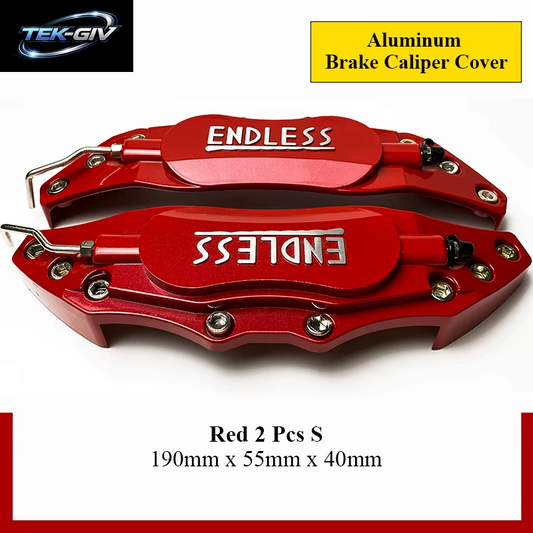 2Pcs S/M/L Metall Aluminium Auto 3D Disc Bremssattel Abdeckungen Aufkleber Für Hyundai KIA Alfa Romeo AUDI BMW Mercedes Benz Zubehör