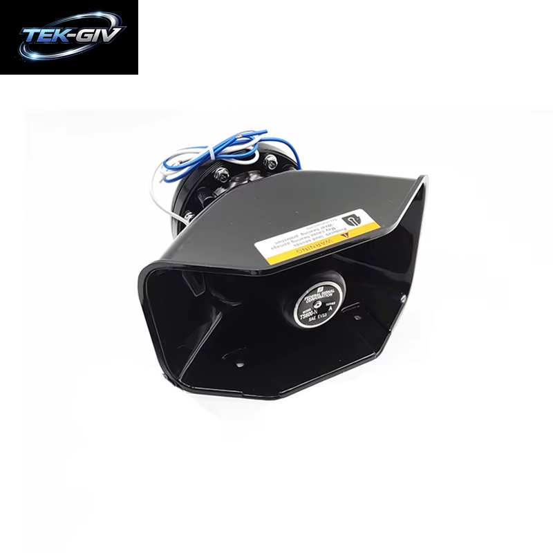Auto Montierte Alarmmodifikation Werbehupe 12V24V Autoalarmhupe Großer Lautsprecher 300W Alarmhupe Auto Schwarze Fronthupe