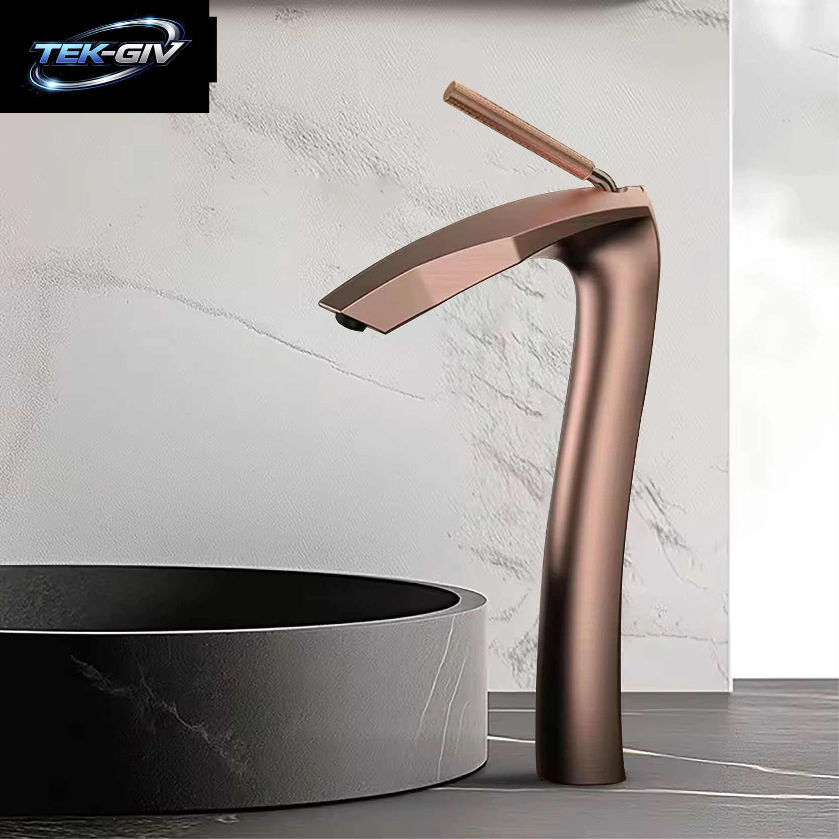 Luxuriöser Badezimmer-Wasserhahn Aus Gebürstetem Gold Und Messing, Moderne Keramikkartusche, Waschbecken-Mischbatterie Für Heißes Und Kaltes Wasser, an Deck Montierte Waschbeckenarmaturen