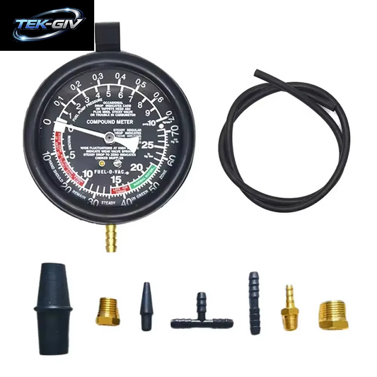 Motor Vakuum Druck Tester Auto Motor Vakuum Kraftstoff Pumpe & Vakuum Tester Gauge Vergaser Druck Diagnose Leckage Tester