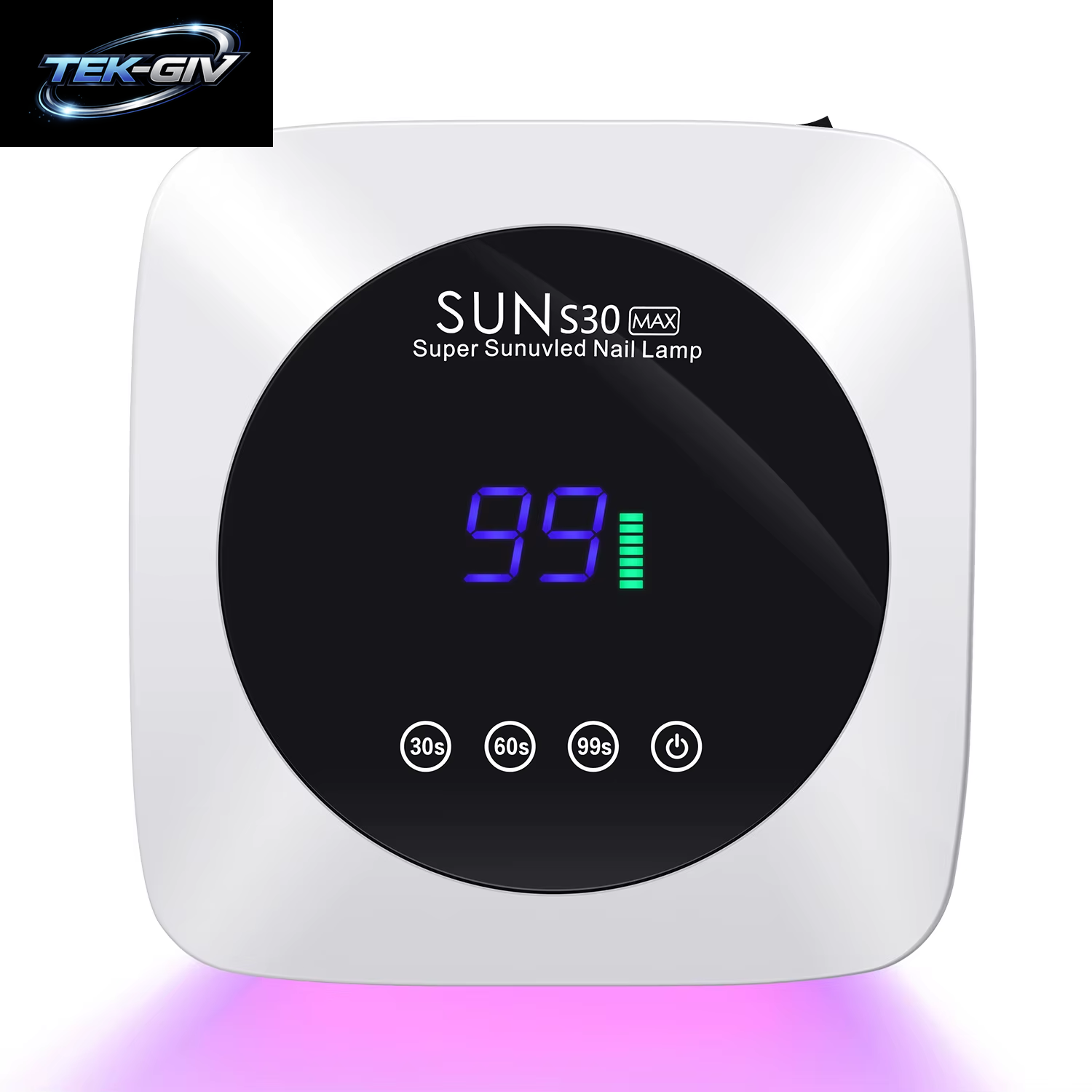 Wiederaufladbare 180 W Uv-Led-Nagellampe Für Schnelles Aushärten Aller Uv-Gel 57 LED Professioneller Nageltrockner Mit Bewegungserkennung, Salonausrüstung