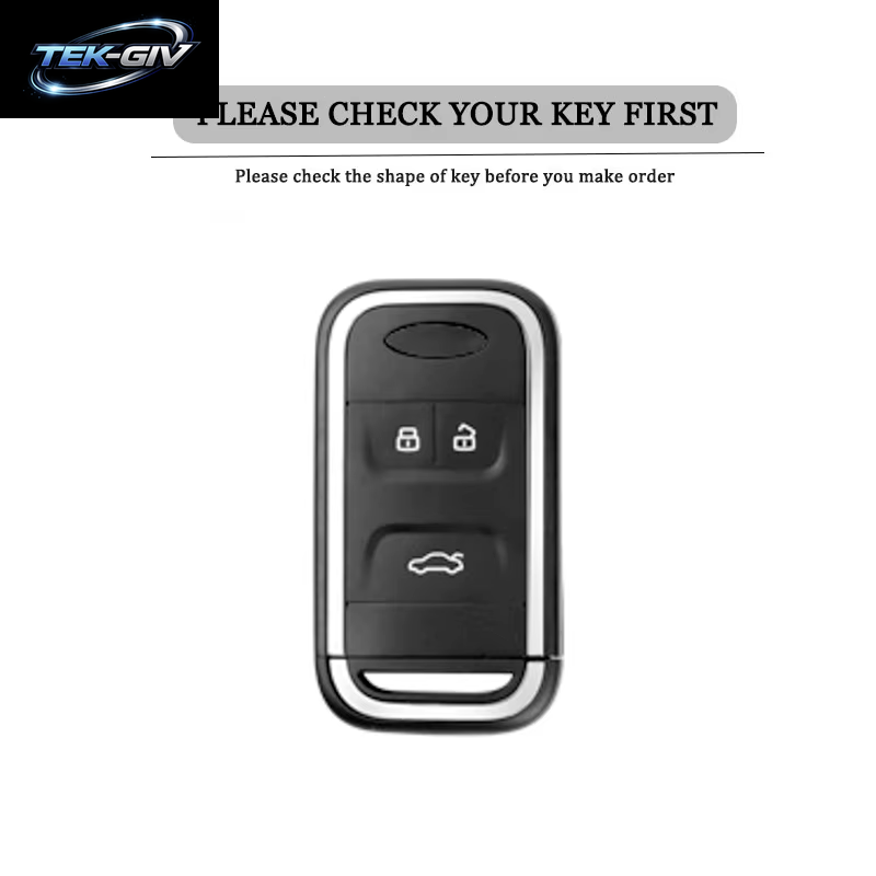 Zinklegierung Leder Autoschlüsseletui Shell Protect Cover Für Chery Tiggo 3 5X4 8 Glx7 2019 2020 Mit Schlüsselanhänger Autoschlüsselzubehör