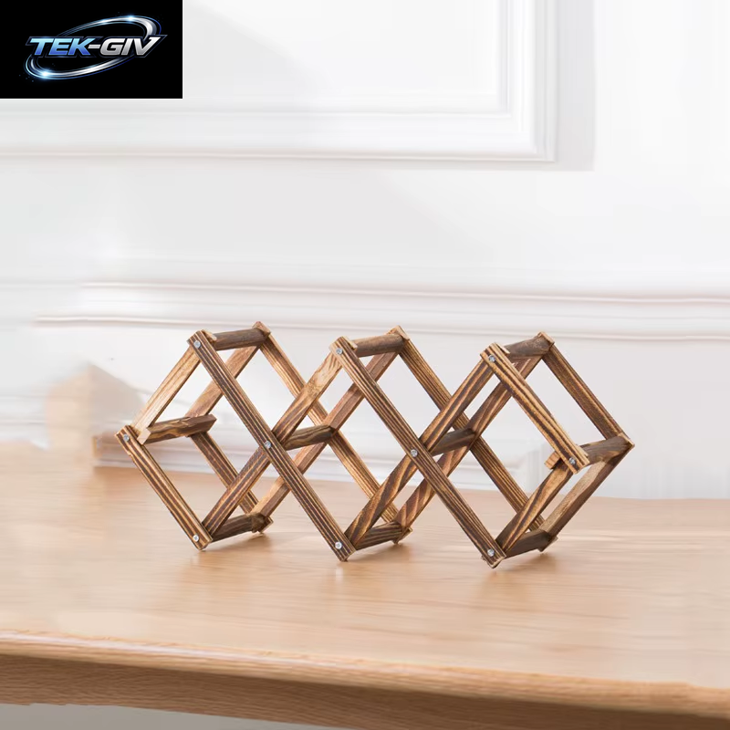 5/10 Flaschen Weinregal Weinflaschenregal – Weinhalter, Home Bar Küche Organizer Display Ständer Aufbewahrung JJZ001