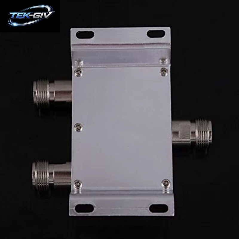 RF Koaxial Splitter 1 Zu 2 Way Power Splitter 380-2500Mhz Signal Booster Divider N Weibliche 50Ohm Schnelle Verschiffen