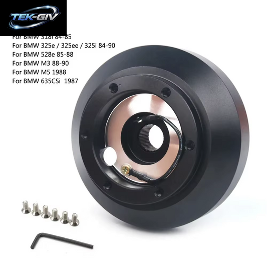 E30H Aluminium Racing Lenkrad Kurze Nabe Kit Adapter Boss Kit Für BMW E30 3/5-SERIE 318 325 528 M3 M5 84-90