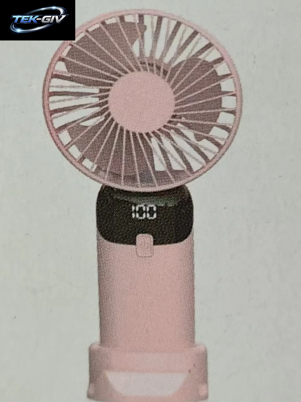 USB Mini-Handventilator Mit Starkem Wind, Tragbar, Leise, Wiederaufladbar, Desktop-Luftkühler Mit Telefonhalter, Kühlventilator Für Reisen Im Freien