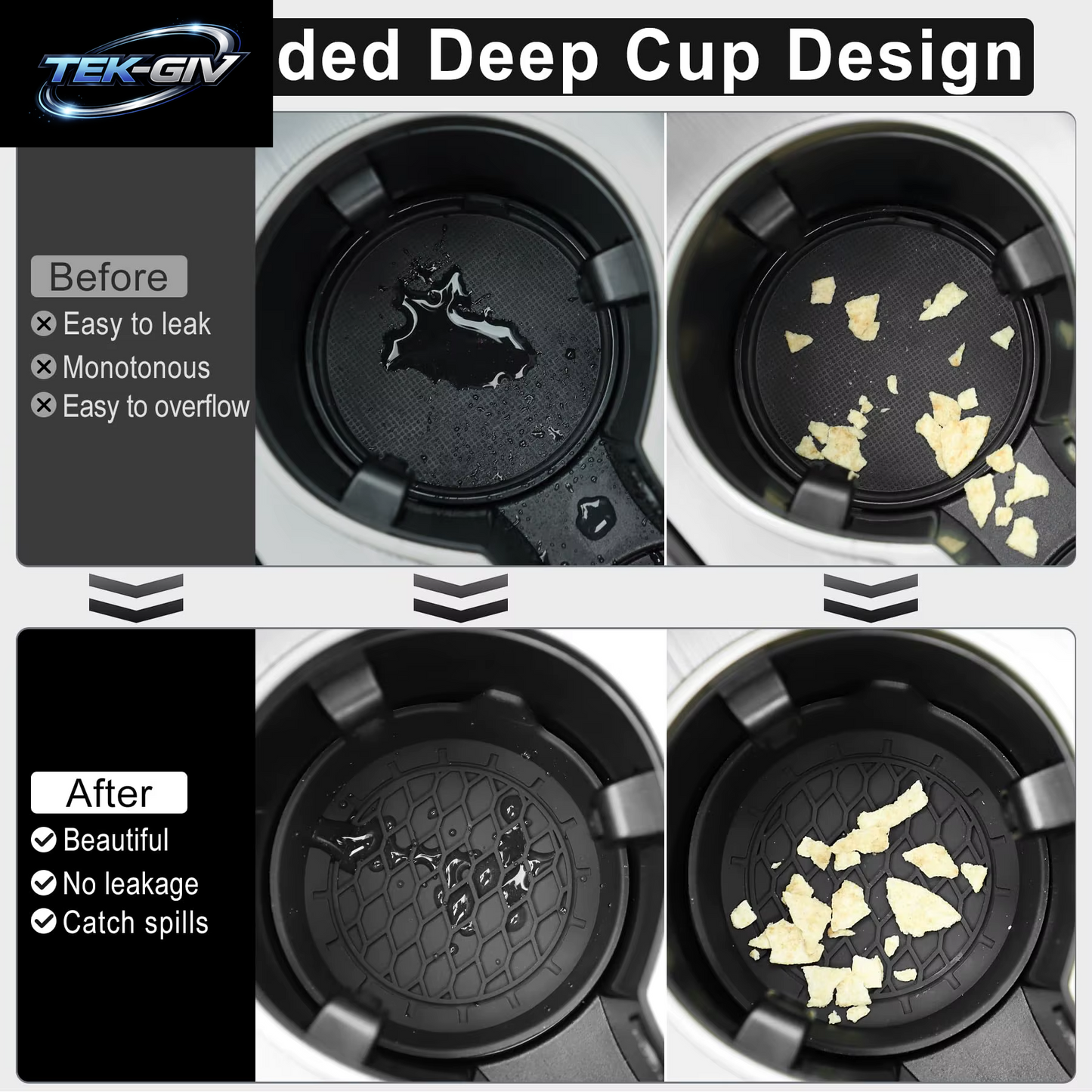 Universal 8 Cm Weiche Silikon Auto Tasse Untersetzer Anti-Slip Tasse Halter Wasserdicht Sieben-Proof Spill Untertasse Auto Innen Zubehör