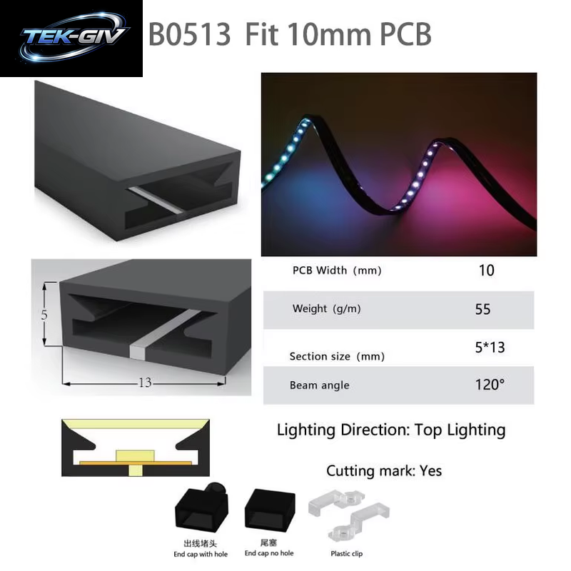 IP67 Wasserdichte Flexible LED Neon Silikon Licht Rohr Für WS2812B WS2811 WS2815 5050 COB RGB Licht Streifen Outdoor Dekoration