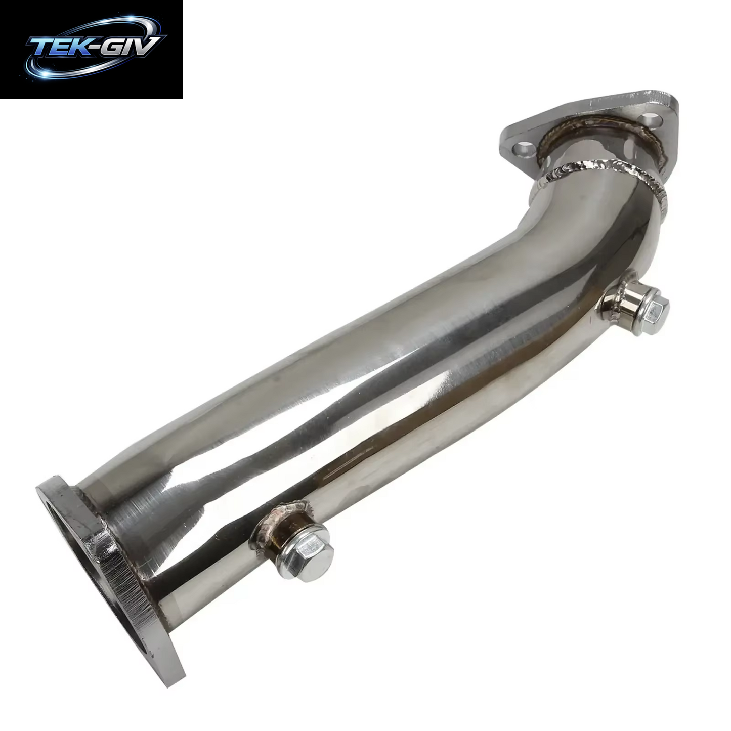 EDELSTAHL RACING TURBO DOWNPIPE AUSPUFF FÜR 97-05 AUDI A4 VW PASSAT 1.8T