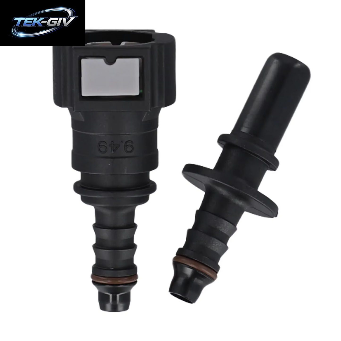 Auto Kraftstoffleitung Koppler Schlauch Quick Connect 9,49 ID6 Gerade Ölleitung Rohr Adapter Trennen Release Schlauch Anschluss