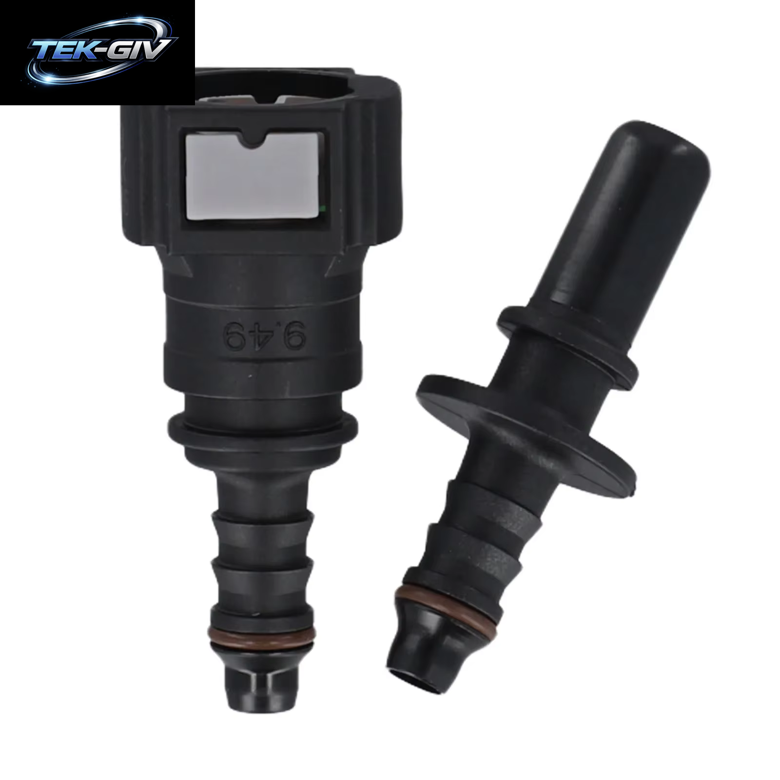Auto Kraftstoffleitung Koppler Schlauch Quick Connect 9,49 ID6 Gerade Ölleitung Rohr Adapter Trennen Release Schlauch Anschluss