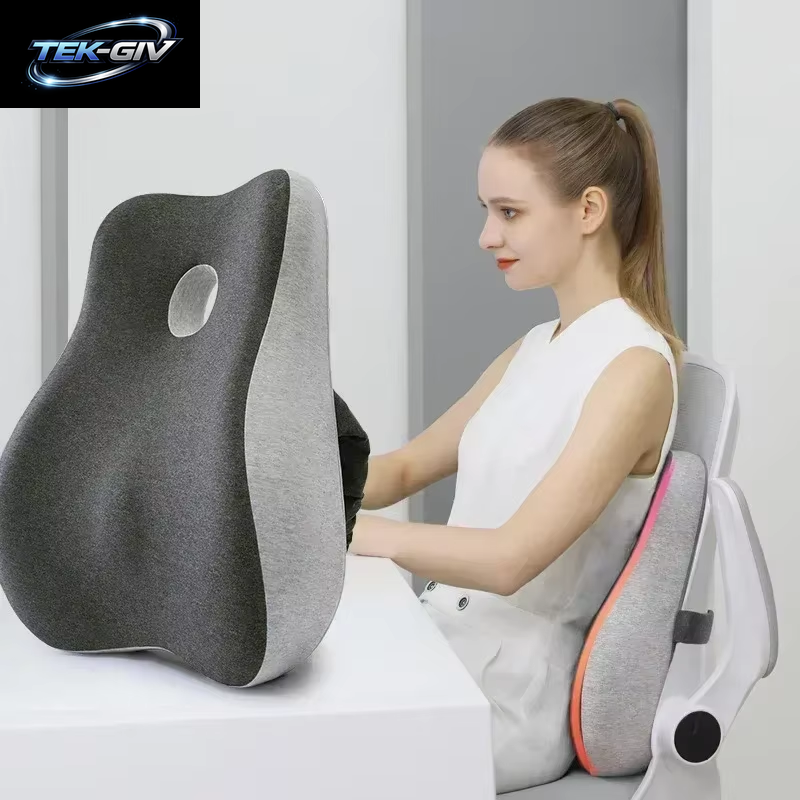 Memory Foam Bürostuhl Kissen Auto Sitz Unterstützung Taille Kissen Massage Lenden Orthopädische Kissen Gesäß Steißbein Kissen Zurück Pads