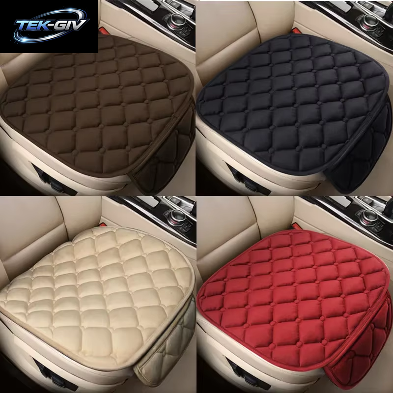 Autositzbezüge, Warmer Sitzkissenschutz, Plüsch-Sitzbezug, Universell Für Limousine, Schrägheck, SUV, Herbst, Winter