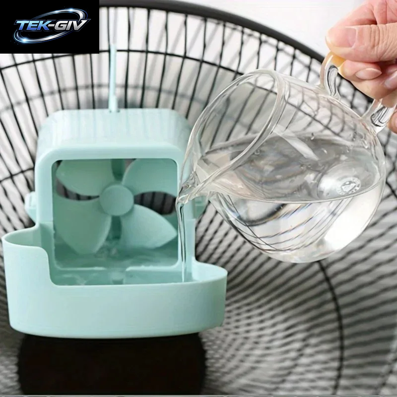 Ventilator-Luftbefeuchter-Kühler, Haushalts-Standventilator Mit Wasserkühlung, Mini-Klimaanlagen-Ventilator Für Den Schreibtisch, Kleine Lüfter Zur Linderung Von Sommerhitze