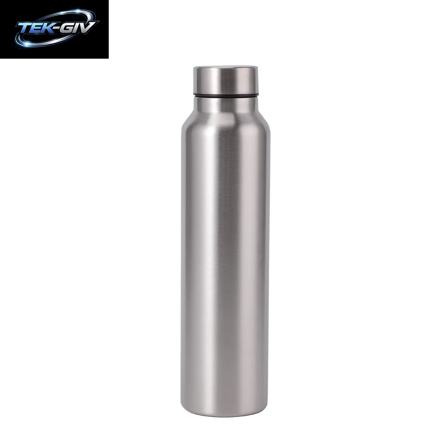 Hochwertige 1000 Ml Edelstahl-Sportwasserflasche, Einlagiger, Robuster Wasserbecher, Metallflasche, Trinkgeschirr, Camping, Sport, Fitnessstudio