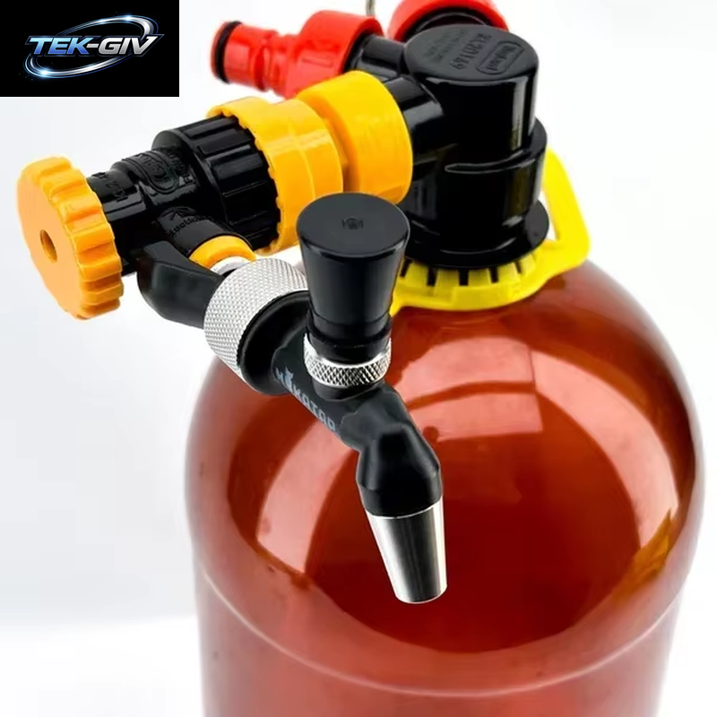 Kostenloser Versand Kegland Nukatap Mini Flow Control Wasserhahn Trennkits Heimbrauegerät