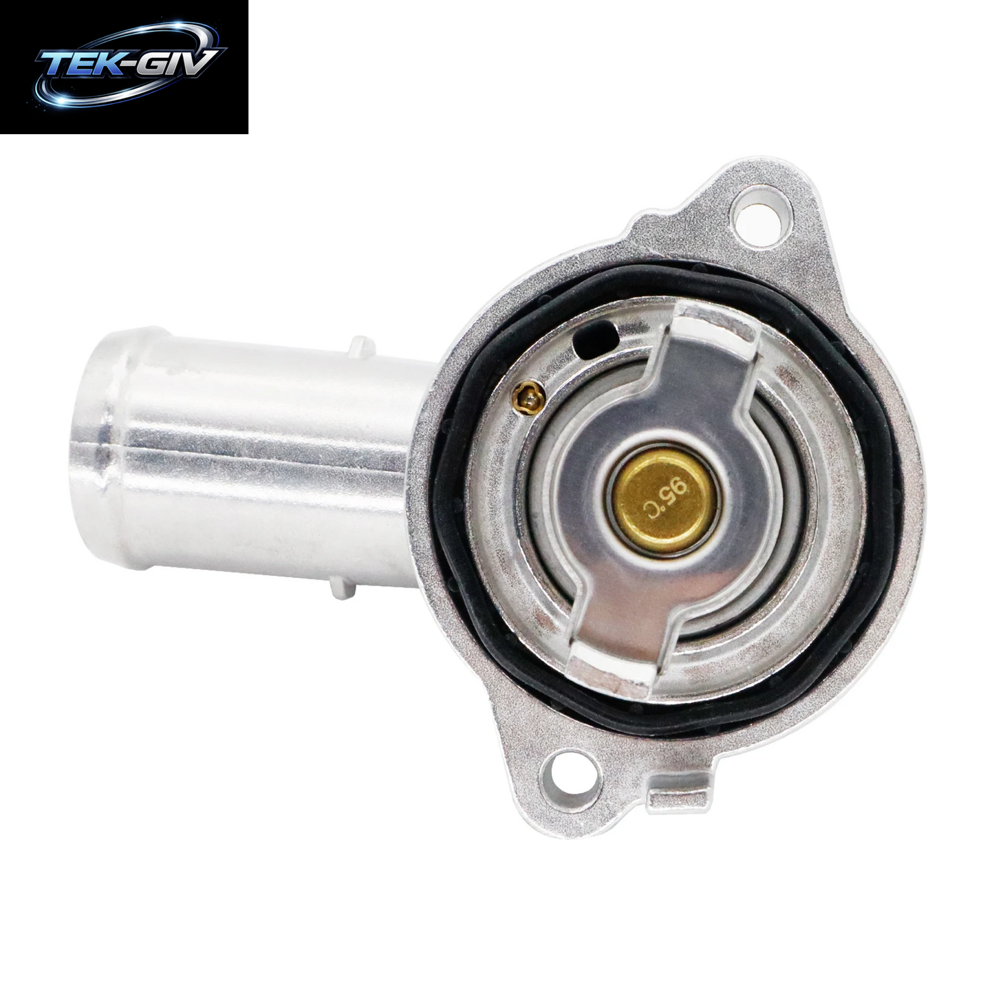 Für Jeep Wrangler JK 2018 Grand Cherokee 2011–2020 Chrysler 3,6 L Kühlmittel-Aluminium-Thermostatgehäuse 5184651 AG 5184655 AH P0128