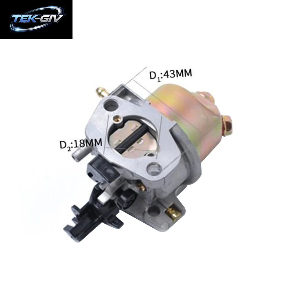 Motor Motor Vergaser Carb Fit Für Honda GX160 GX168F GX200 5,5 PS 6,5 PS + Kraftstoff Rohr Dichtung Motor Auto Zubehör