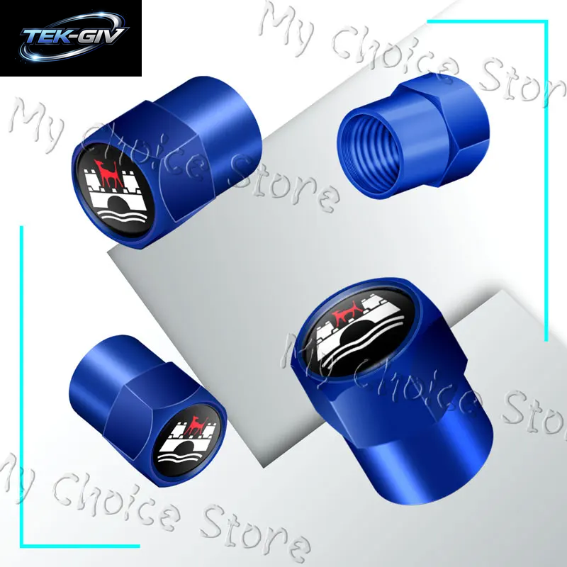 4 Stücke Wolfsburg Edition Emblem Auto Ventilkappen Rad Reifen Luftreifen Vorbau Schutzhülle Für VW Golf Mk5 Passat Jetta Tiguan Polo