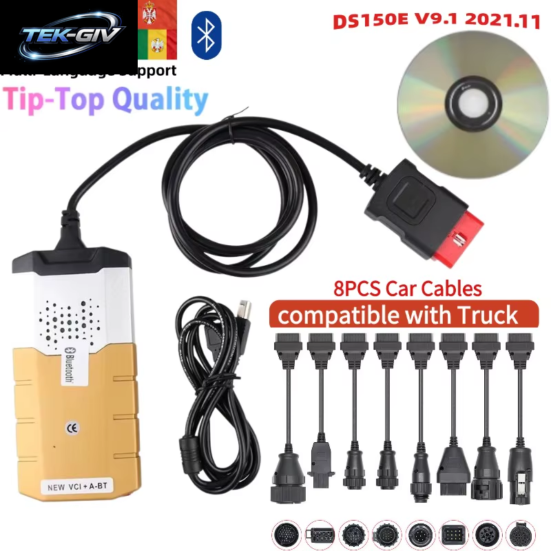 CD Vd Ds150E Delphis Pro V3 NEC Obd2 Scanner VCI KEYGEN 2021.11 Auto Lkw Ds150 2024 V3 Bluetooth Obd Scanner Diagnose Werkzeuge