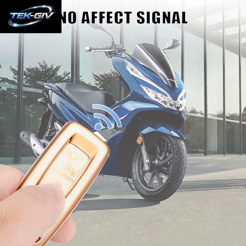 Schlüsselhülle Für Honda PCX 160 125 PCX 125 PCX 160 VISION SH350 ADV 150 350 Motor Keyless TPU Shell Fob Mit Schlüsselanhänger