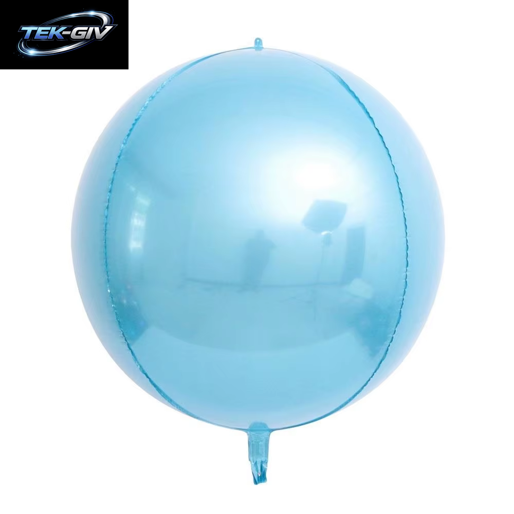 10 Stück Silberne 4D-Rundballons 10 18 22 32 Zoll Große Metallische Silberfolienballons Für Geburtstag, Hochzeit, Silberne Partydekorationen