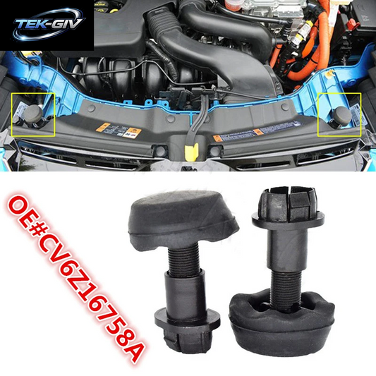 2Pcs Cv6Z16758A Geeignet Für Ford Lincoln Mkc Hauben Kissen Gummi Begrenzung Gummi Auto Hauben Polster Zubehör