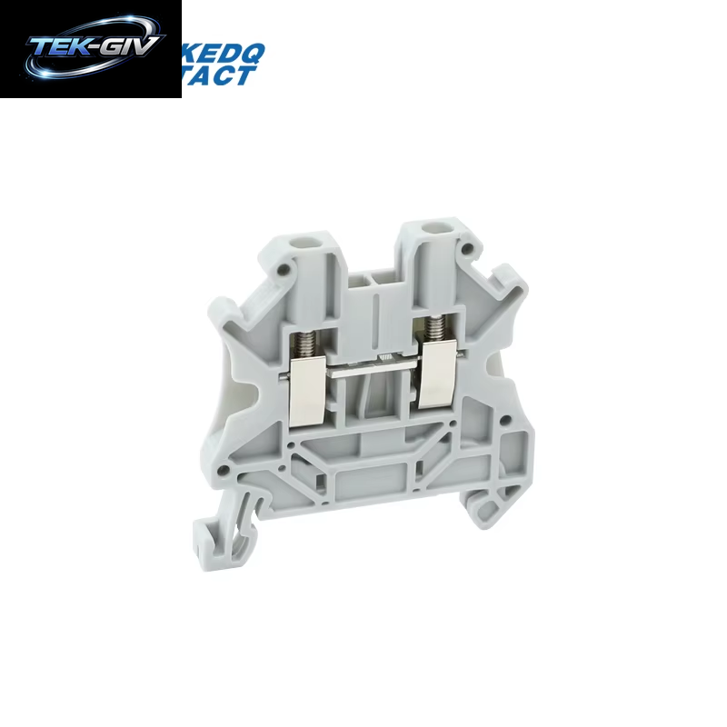 10 Stück UT 2,5 Din-Schienenklemmenblock 0,14–2,5 Mm2 Innensechskantschraube Installation 26–12 AWG Kupfer Verzinnter Drahtverbinder UT2.5